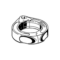 Pierścień zaciskowy (wkładka) VIEGA 2497.2XL V fi 64 - 64 mm do złączek zaprasowywanych