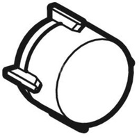 Przycisk syfonu Uniflex PushControl, chrom