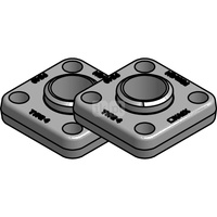 Zestaw kołnierzy do spawania 32 mm stal