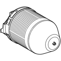 Osłona okrągła do baterii ściennych geberit Piave/Brenta