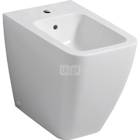 Standardowy bidet Geberit iCon Square przylegający do ściany