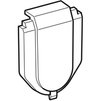 Zaślepka do płytki przykrywającej do baterii Geberit z podtynkową skrzynką funkcyjną