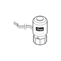 Siłownik w stanie bez zasilania pozostaje zamknięty, nr wzoru 1249 napięcie (V): 230 wykonanie: śnieżnobiały=RAL 9010