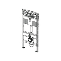 Stelaż podtynkowy do WC TECE profil, 1120 x 500 x 150 mm, regulowana wysokość, ze spłuczką