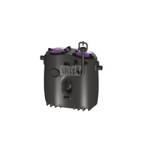 Separatory tłuszczu EasyClean free Basic Standard NS 2 Lewy z urządzeniem do napełniania