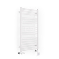 Grzejnik drabinkowy Concept By TERMA MALTA, podłączenie SX, wym. 1210 x 500 mm, kolor biały drogowy RAL9016, moc 516W