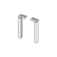 Teleskopowe mocowanie stelaża podtynkowego TECE profil