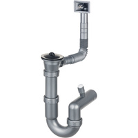 Deante Syfon do zlewozmywaków stalowych nakładanych 1-komorowych