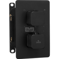 Deante Box Element zewnętrzny do BOXa termostatycznego - zaokrąglony