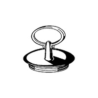 Korek odpływowy VIEGA 993431 czarny 45.5