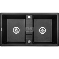 Deante Eridan Zlewozmywak 2-komorowy bez ociekacza